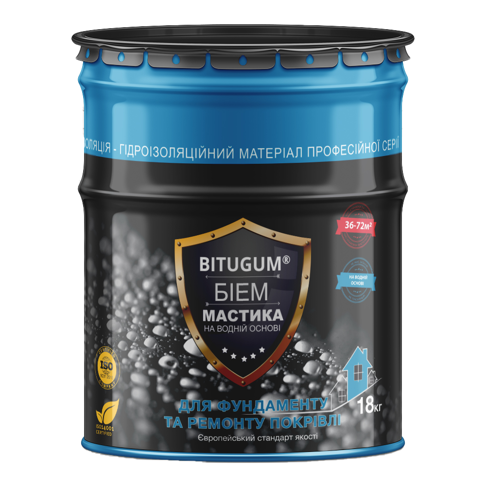 Мастика бітумно-емульсійна БІЕМ BITUGUM